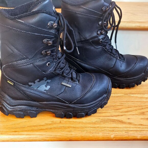 Icebug Womens Sorix2 BUgrip Black Leather Winter Hiking Snow Boots Size 7.5 EUC - Picture 7 of 12